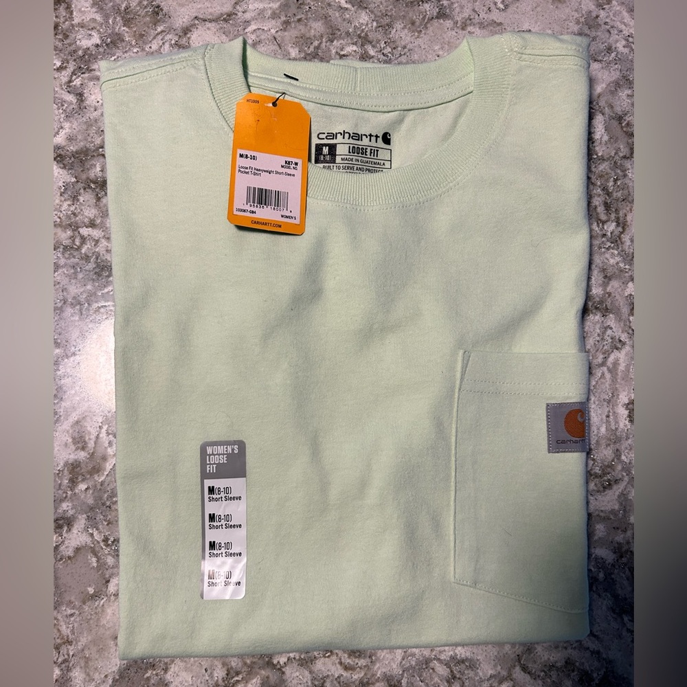Carhartt Womens Loose Fit Short Sleeve Pocket Tshirt